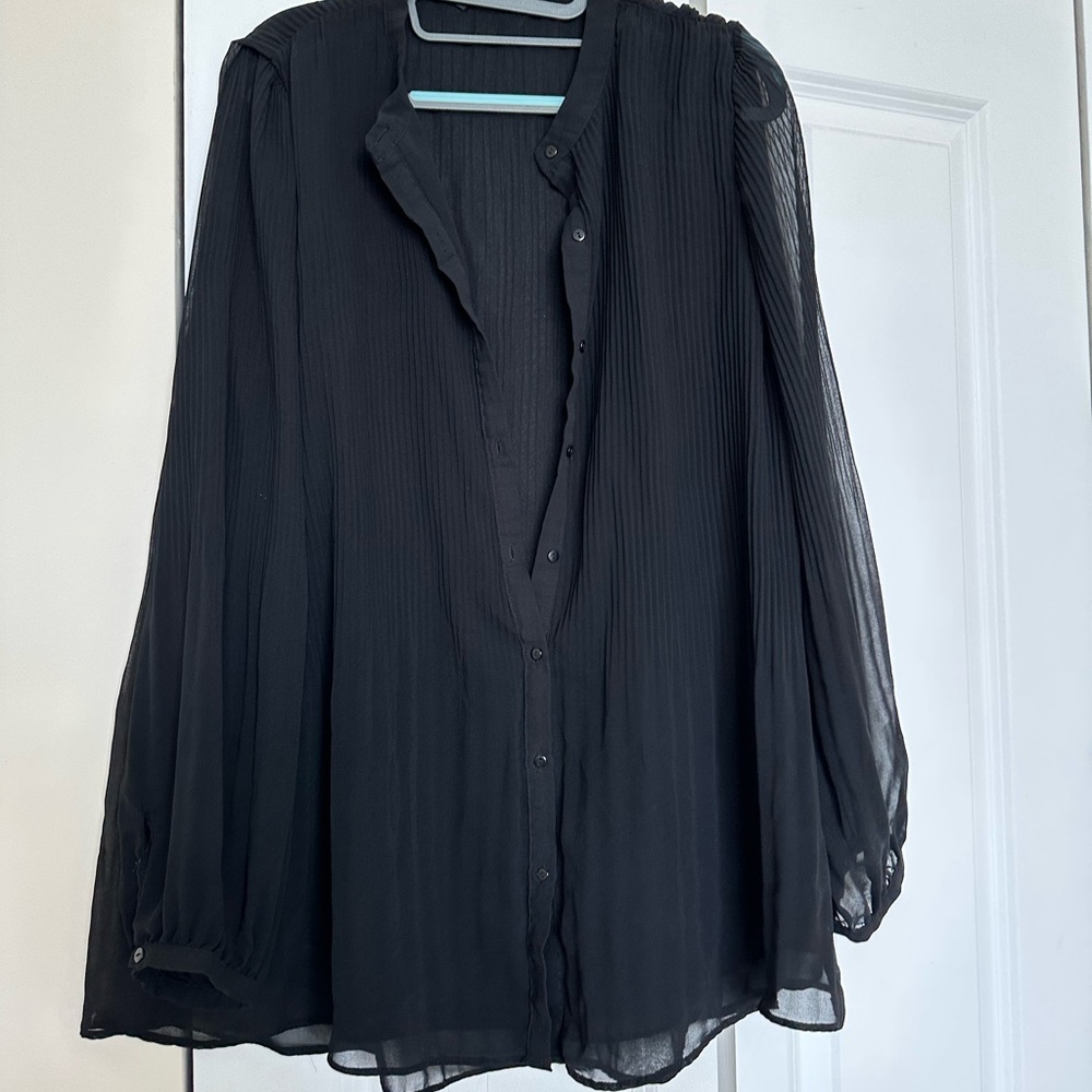 Accordion blouse